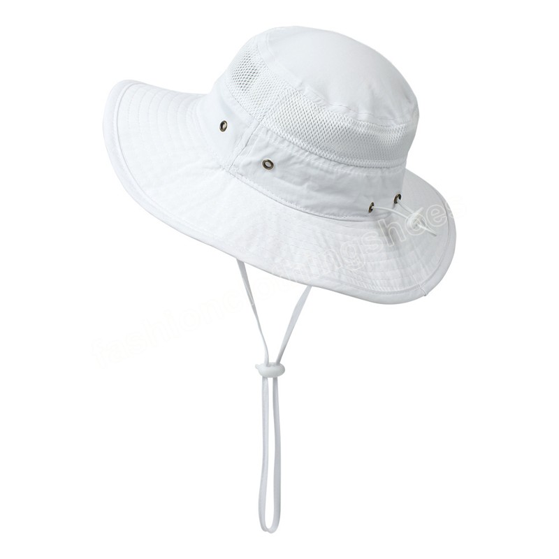 Chapéus de verão panamá crianças balde malha viagem praia bebê chapéu de sol boné infantil para meninas meninos acessórios criança pescador bonés 1-8 anos
