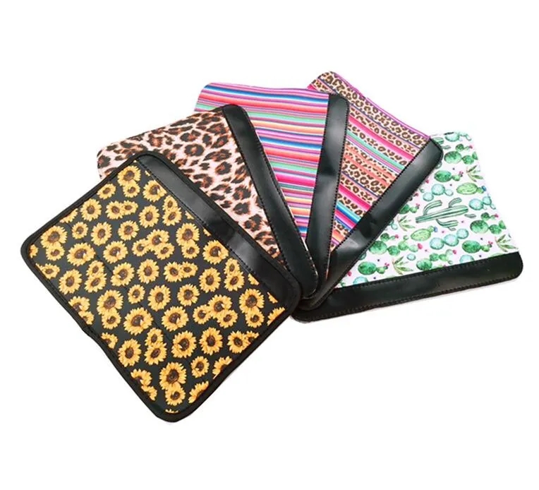 Neoprene Car Seat Belt Cover SeatBelt Sleeves Sunflower Leopard Cactus Car Safety Seat Belt Pad Cover Belt Strap Shoulder Pad