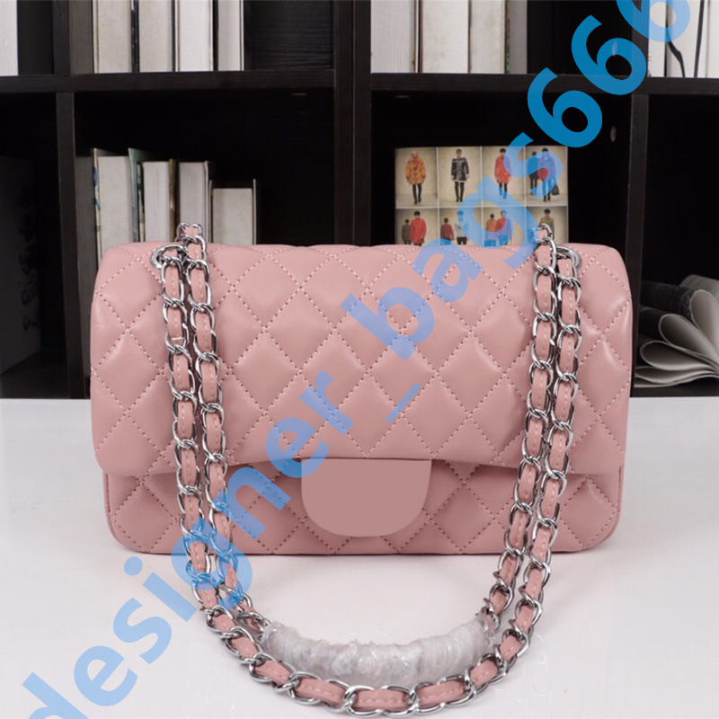 Borse a tracolla rosa Borse firmate Pochette di alta qualità Borse con patta a catena in vera pelle Borse a tracolla moda Classiche borse tote Borse da donna di lusso portafogli