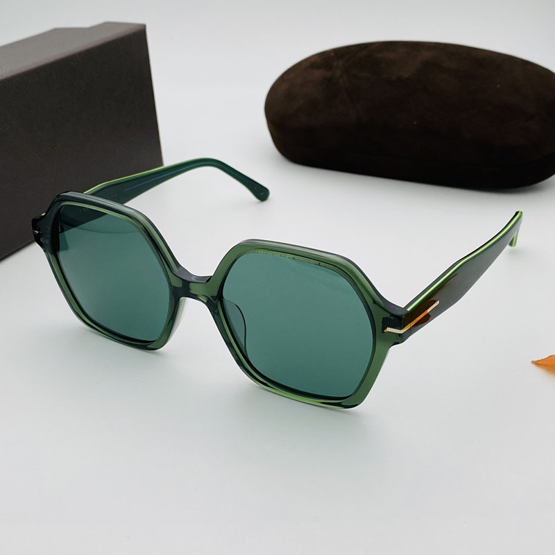 2023 Nuovi occhiali da sole bigrim esagonali donna UV400 tavola a doppio colore importata 56-19-140 occhiali da vista moda custodia fullset design