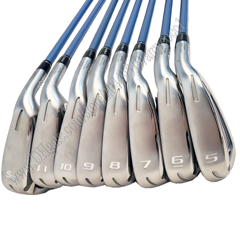 Clubes de golfe femininos Honma 535 Golf Irons 5-10 11 SW Girl Bezeal Clubs Irons Definir L Frete grátis para eixo de grafite