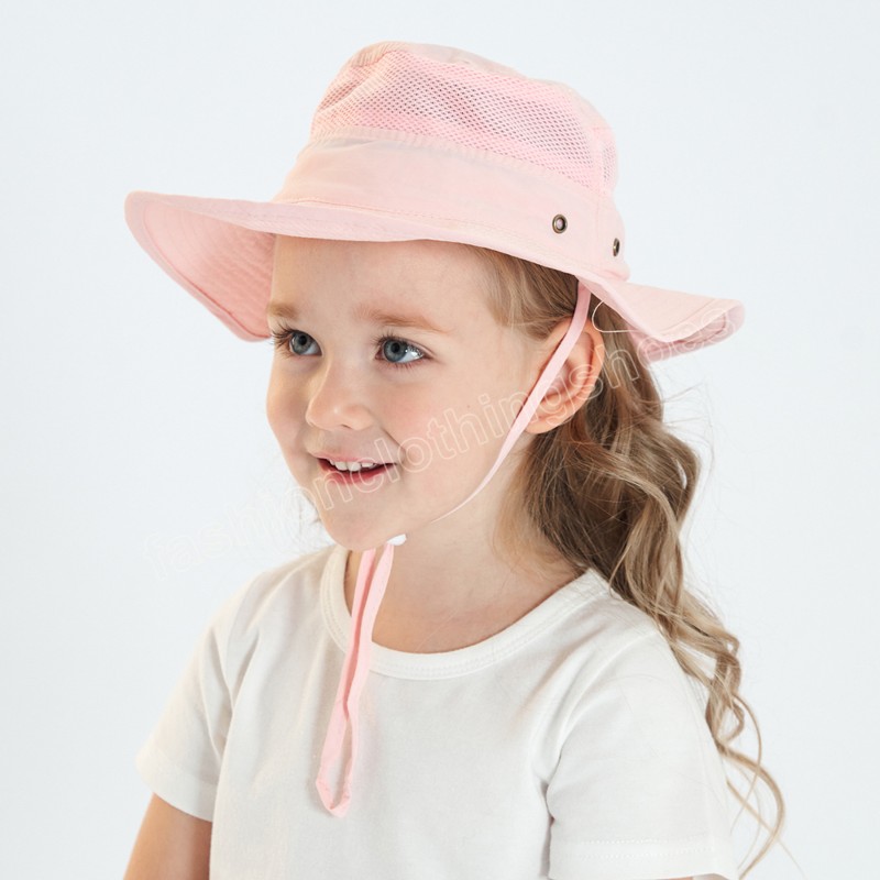 Summer Panama Children Children Hats Hats Travel Beach Baby Sun Hat Cap dla dziewcząt dla chłopców