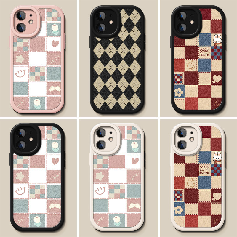 Capa para celular Lingplaid 11 nova 12 13 Pro pequena 14 Plus fofinha x capa protetora