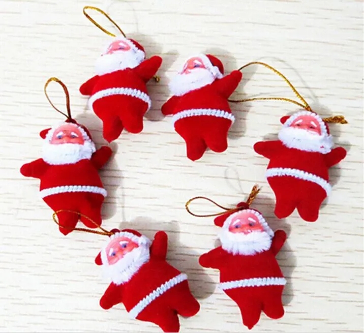 Christmas Tree Decorations Mini Santa Claus Christmas Ornaments for Tree Hanging Accessories Ornaments for Home