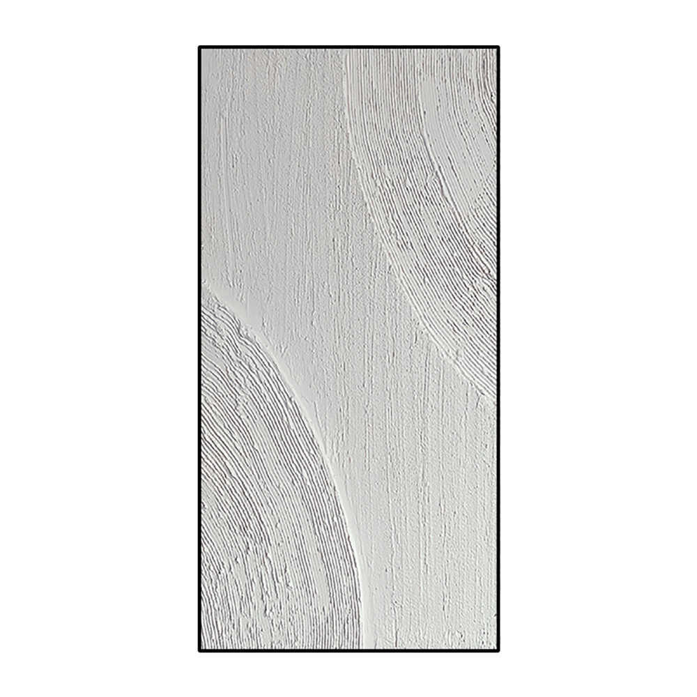 Soild White Moble Painting Coremer Minimalist Abstract Artaint Painting Torpermade Torch Dopment Decor Eesthetic L230620