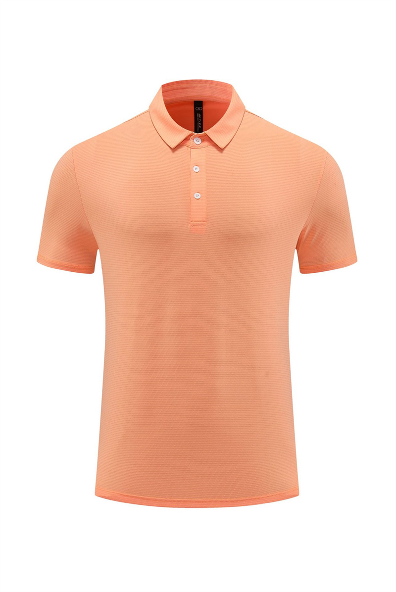 LU Outdoor Mens Sport Polo Shirt رجال سريع الجاف يرتدي العرق القصير من أعلى الرجال رجال القصيرة