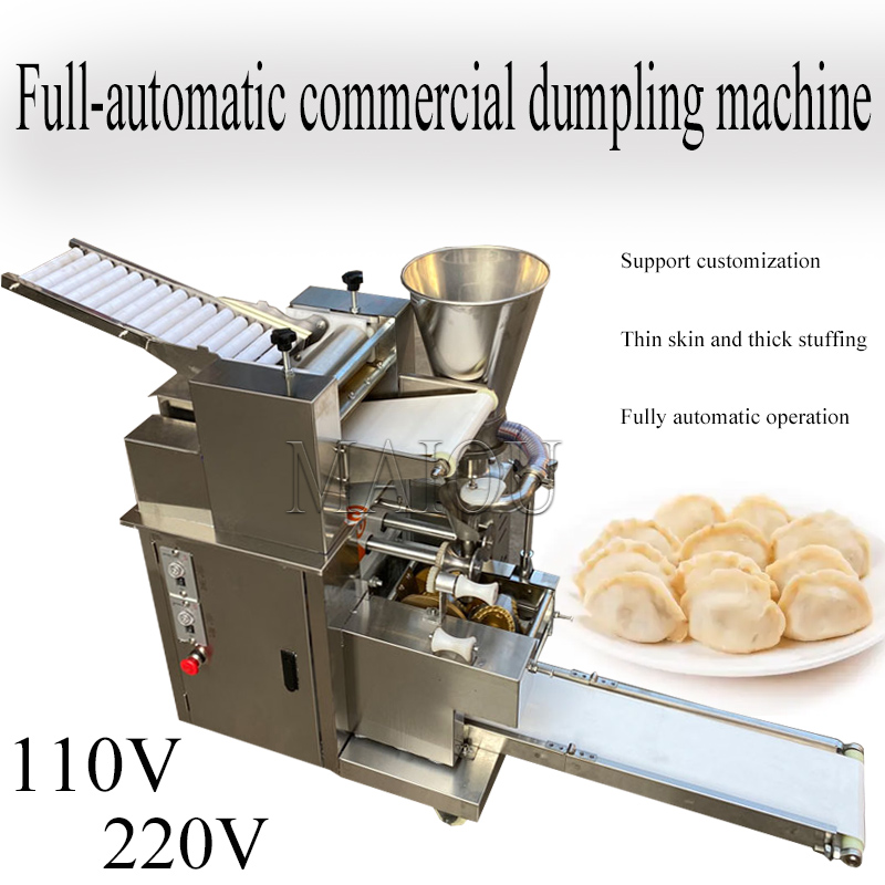 Automatisk dumpling maker maskin räkor hög kvalitet dimsum momo dumpling gör maskin