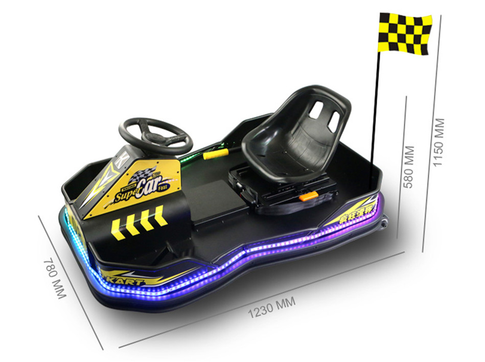 Elektronik Eltern-Kind Crazy Electric Go Kart Super hochwertige Drift Kart 500 W 36 V Go Kart Unterstützung Großhandel