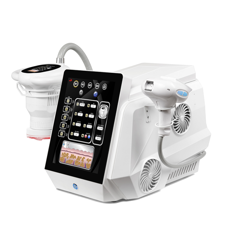 Body Sculpture Shaping Skin Lifting Skin Firming Rotary Negative Pressure RF Machine with LED Light