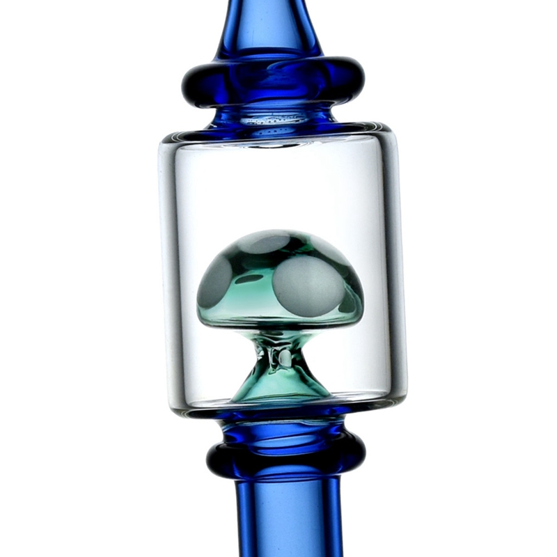 Fumo colorato Pyrex Vetro spesso Erba secca Olio di tabacco Rigs Narghilè Shisha Pipa ad acqua Gorgogliatore Fungo portatile Filtro Punte di paglia Tubo a mano Bong Bocchino DHL