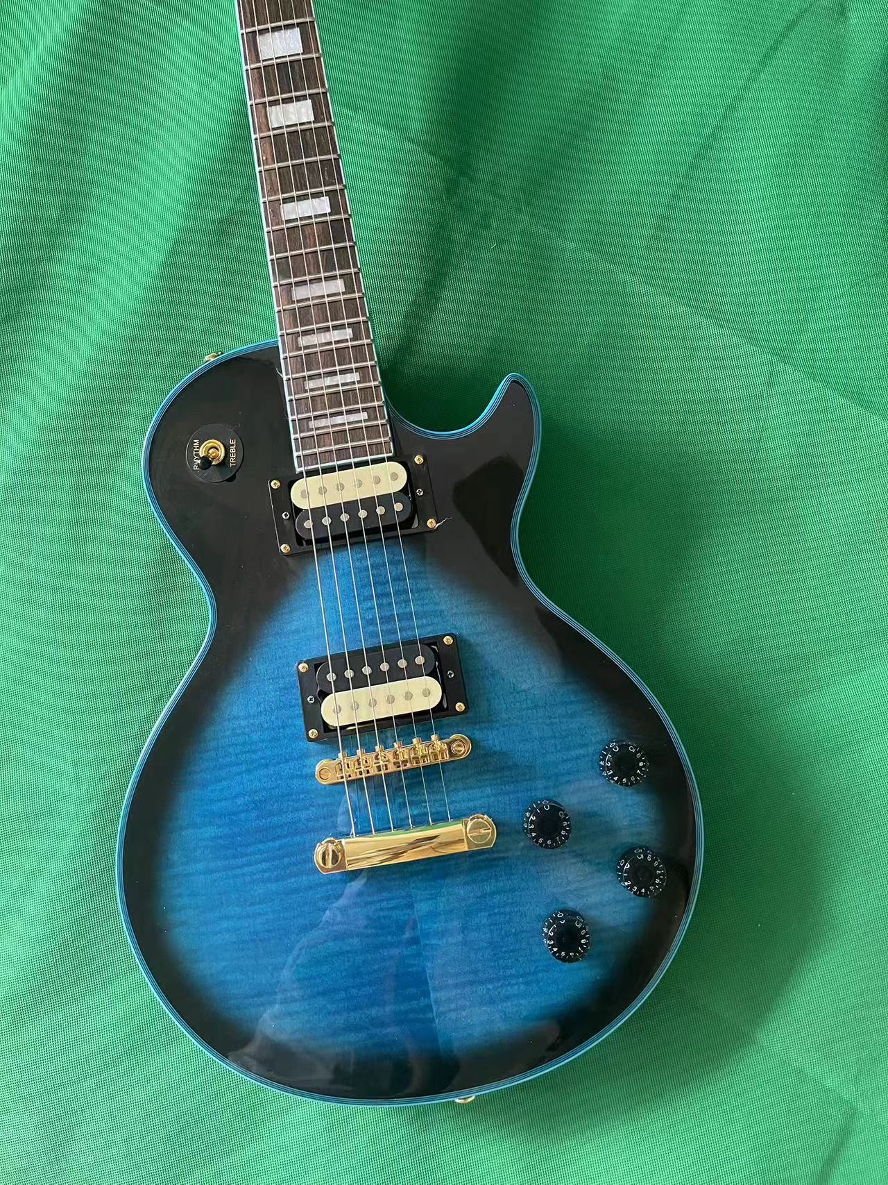 Ventes directes d'usine G Guitare électrique standard LP de haute qualité Guitare électrique multicolore Livraison gratuite pendant environ cinq jours AM