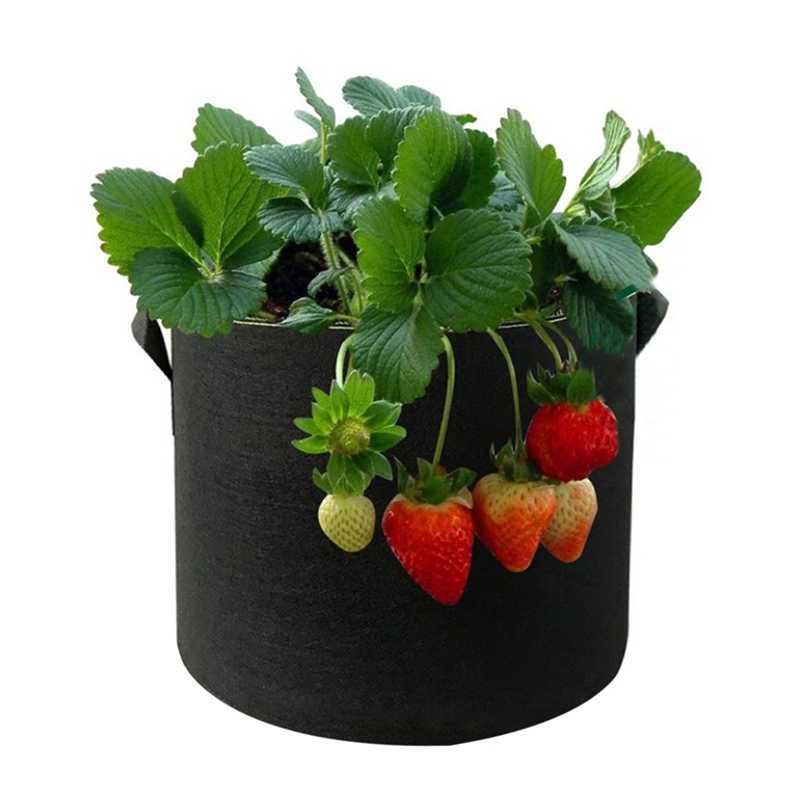 Planters Pots Felt Grow Bag Gardening Growing Planter Flower Vegetable Potato Container Greenhouse Planting Nursery Pot Garden Supplies R230620