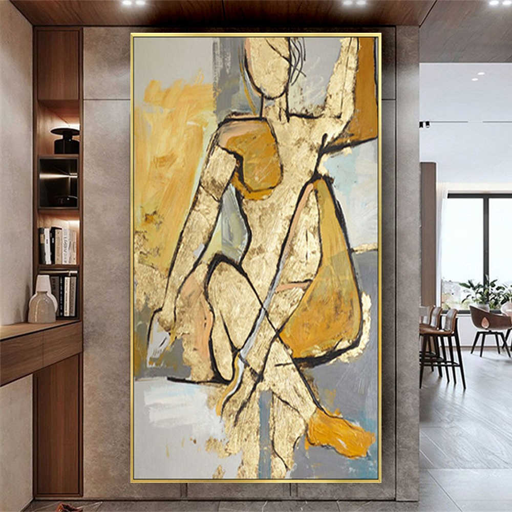 Top Vente Picasso Works Moderne Pur À La Main Peintures À L'huile Abstraite Toile Image Figure Mur Photos Pour La Décoration Intérieure Art Mural L230620