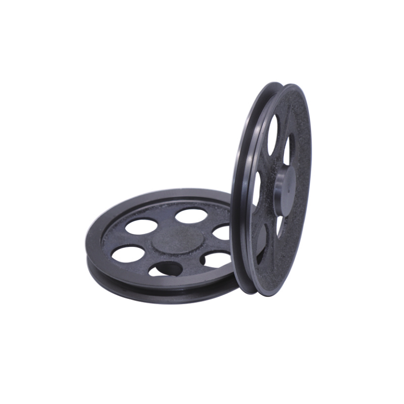 Cast iron V-belt pulley B-type single groove double groove three groove four groove five groove six groove eight groove ten groove motor national standard pulley