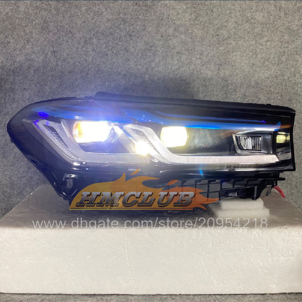 Auto Styling Koplampen Voor BMW 5 Serie G30 G38 M5 LCI Type 2018-2022 18 19 20 21 22 2018 2019 2020 2021 2022 Nieuwe LED Koplamp DRL Hoofd Lampen Led Licht Projector Facelift