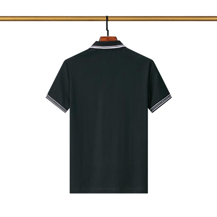 Camiseta de lujo de retazos de Europa y París para hombre, camiseta de diseñador a la moda para hombre, ropa informal para hombre, Polo de lujo de té de algodón Meduse