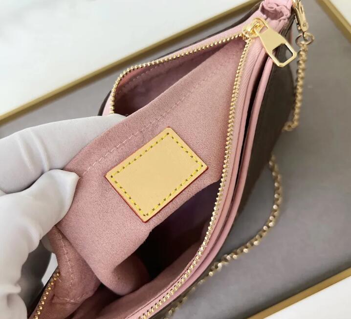 7a oryginalna skórzana torba designerska torba na ramię luksusowe torebki palas brązowe litery kwiatowe torby torby małe torebki crossbody damskie sprzęgło modne