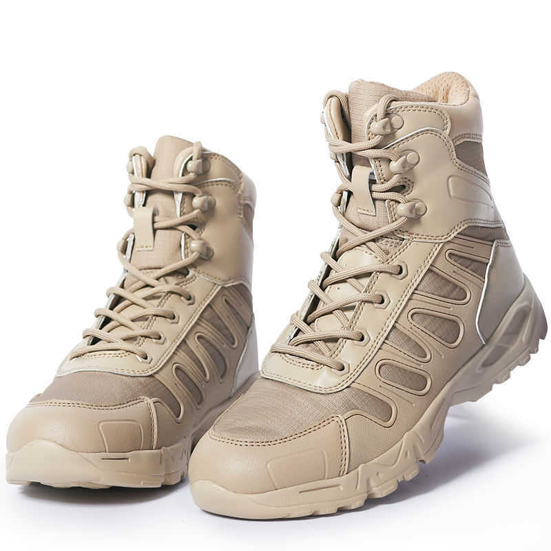 Calzature da trekking Scarpe da trekking nel deserto Stivali da uomo militare Stivaletti da trekking tattici Sneakers da uomo Stivali da lavoro traspiranti uomo Scarpe ManHKD230621