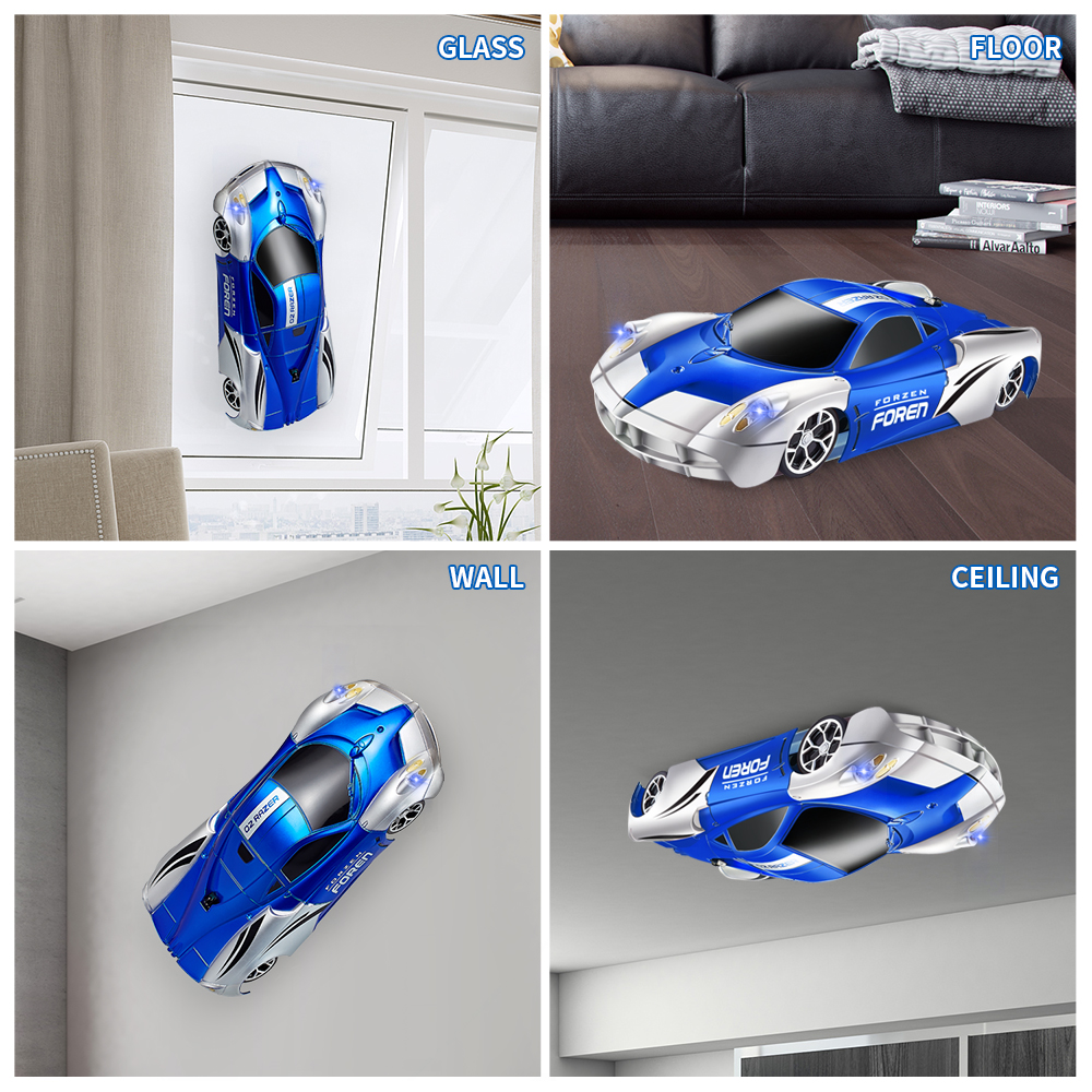 2.4G Children RC Wall Climbing Mini Car Toy Model Bricks Wireless Electric Remote Control Car Drift Race Toys for Kids Gift