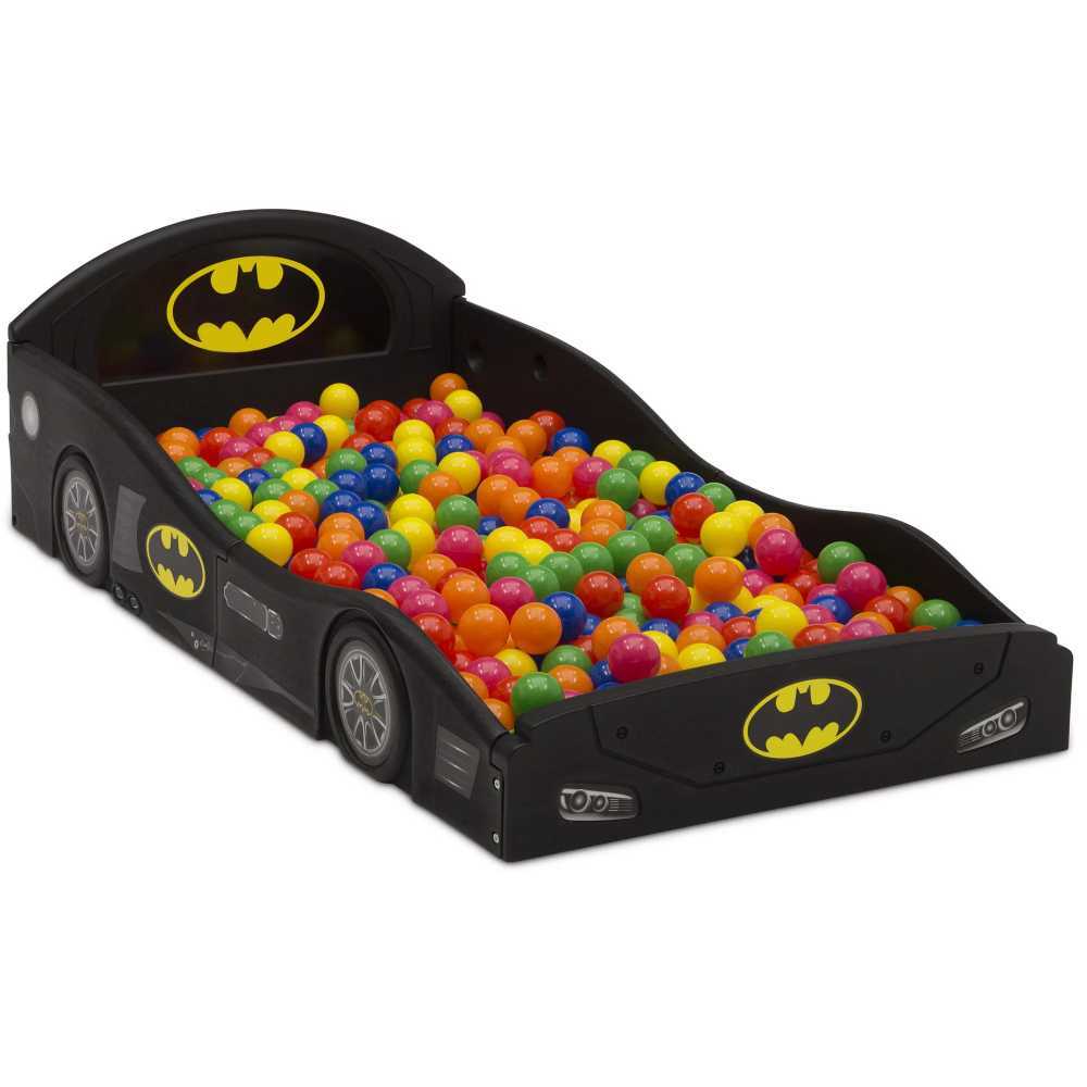 Andere Heimaufbewahrungsorganisation Batman Batmobile Auto Schlaf- und Spielbett für Kleinkinder mit befestigten Leitplanken von Delta ChildrenHKD230621