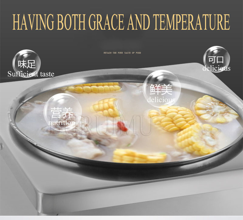 Pearl Warmer Tapioca Machine Boba Insulation Pot 7L For Milk Tea Shop Stainless Steel Food Warmer Pearl Cooker