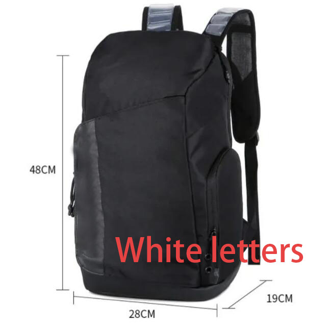 2023 Air cushion Unisex Elite Pro Hoops sports backpack student computer bag couple knapsack messenger bag Junior Black White Red Training Bags outdoor back pack