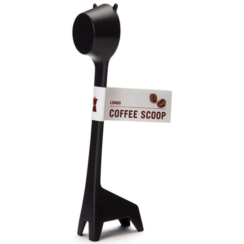 Creative Cartoon Giraffe Shaped Coffee Spoon Lovely Coffee Bean Powder Scoop Measuring Plastic Spoon