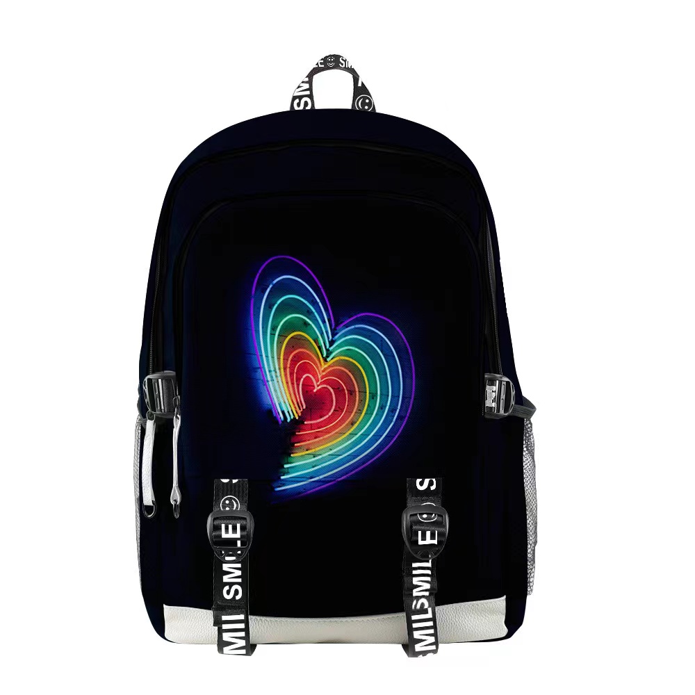 ЛГБТ -дизайнерский рюкзак с плечами сумка для женщин назад упаковывать радужную сумку школьную сумку для мужчин Sac A Dos Girl рюкзак Большой таше Болсос Дики