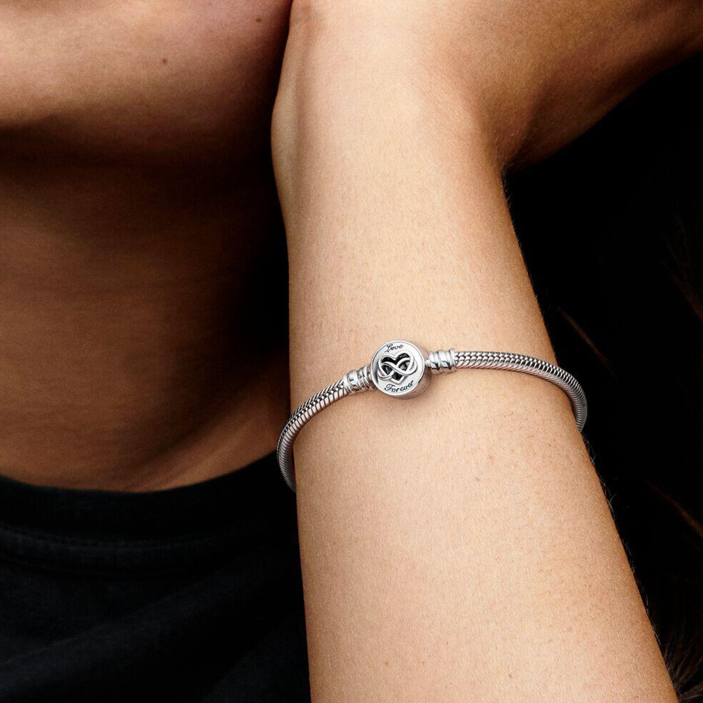 2023 femmes en argent sterling Pandora charme serpent chaîne os femmes bracelet mode charme été bracelet mode bracelet universel pour les femmes