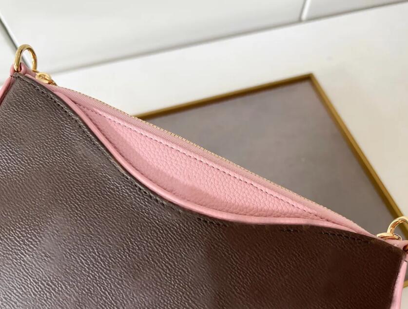 7A подличная кожаная дизайнерская сумка женская сумка для плеча роскошные палласные сумочки коричневые цветочные буквы Сумки Сумки маленькие кошельки дамские модные сцепления