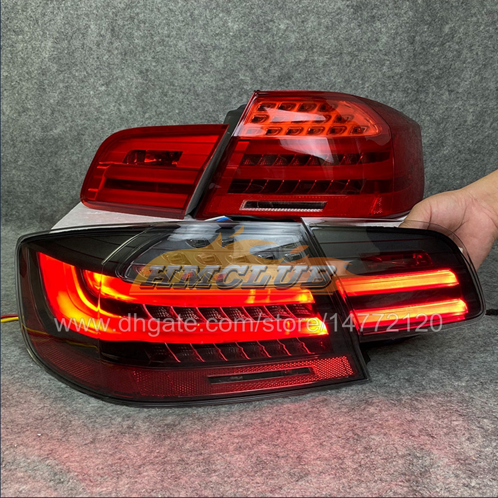 BMW 3シリーズのLEDカースタイリングテールライトM3 E92 330I 335I 2006-2013 Taillight Asselige Rear Brake+Reverse+Signal Lamp 2007 2008 2009 2010 2011 2012 2013ライト