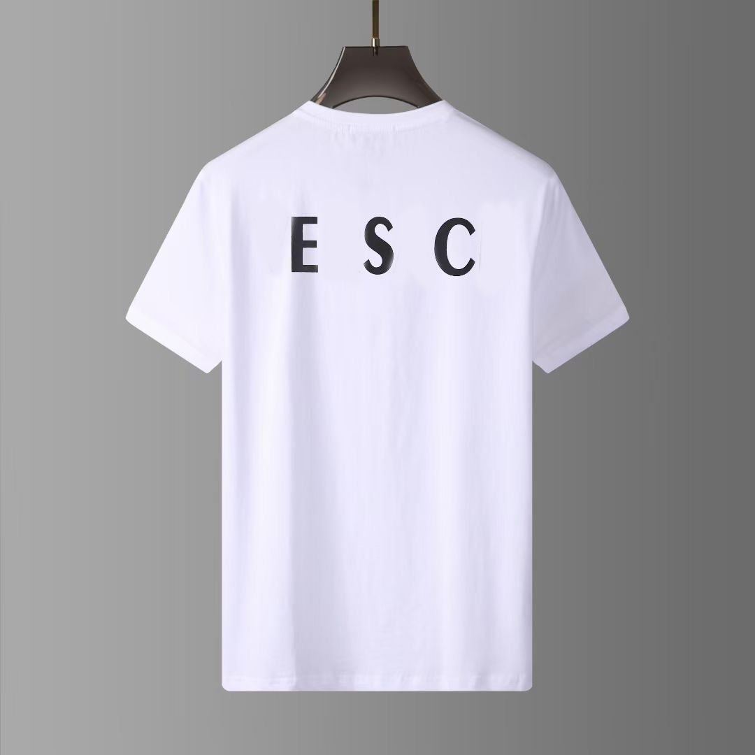 Heren designer t-shirts brief gedrukte korte mouw high street losse oversized casual t-shirt tops for05