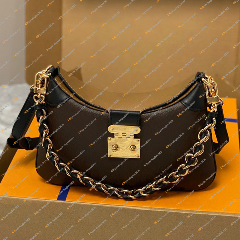 Damowe moda mody, design luksusowa torba na ramię na ramię crossbody TOSBAG TOMPLET LURKO Jakość M46659 torebka torebki