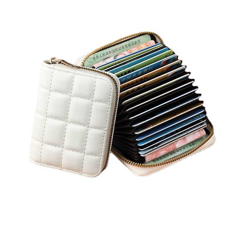 Stylish and Exquisite Small Purse Simple Wallet Women's Simple Mini Large Capacity College Student Card Bag Change