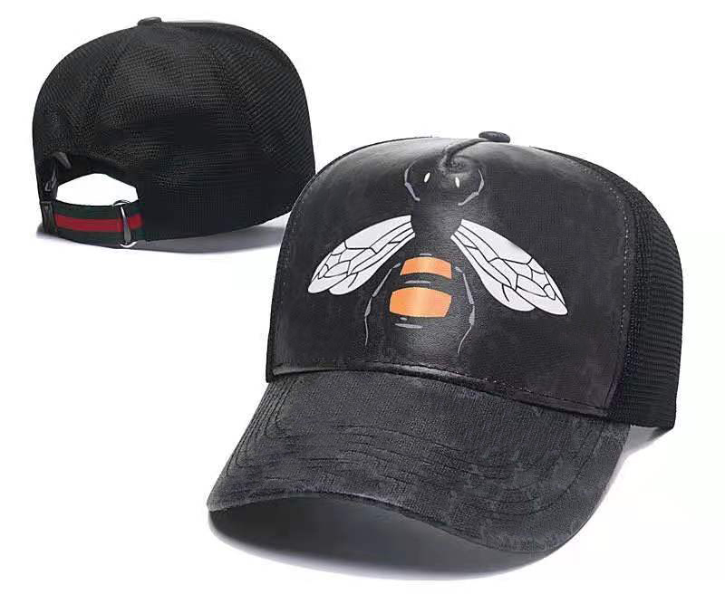 Bonés de beisebol masculinos de designer, chapéus de cabeça de tigre, cobra de abelha, osso bordado, casquete, chapéu de sol gorras, boné de malha esportiva, venda imperdível 2023