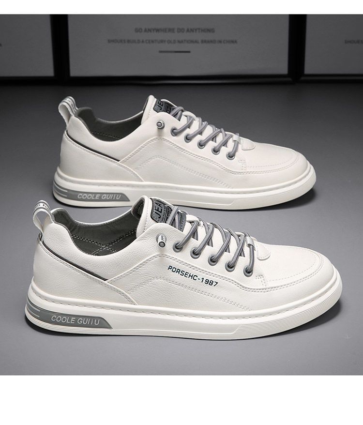 Sapatos casuais masculinos respirável branco tênis moda condução andando tênis para masculino skate desogner caminhada sapato preto esportes ao ar livre rendas item 1987