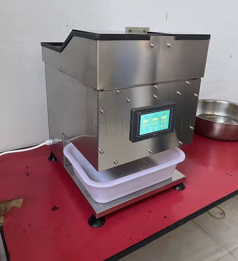 Automatic Stainless Steel Shrimp Deveiner Machine Shrimp Back Open Cutting Peeler Deveiner Machine