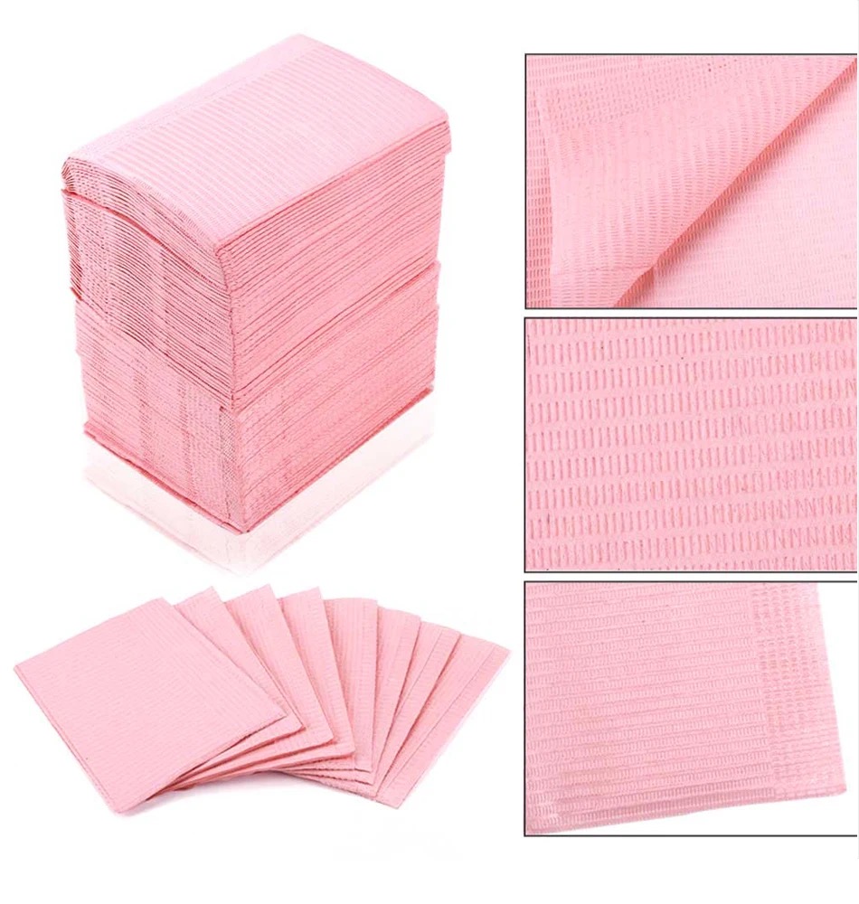 125 pièces tampon propre de tatouage jetable 33*45 couverture de Table de tatouage médical étanche fournitures de tatouage du Patient accessoires de maquillage permanents