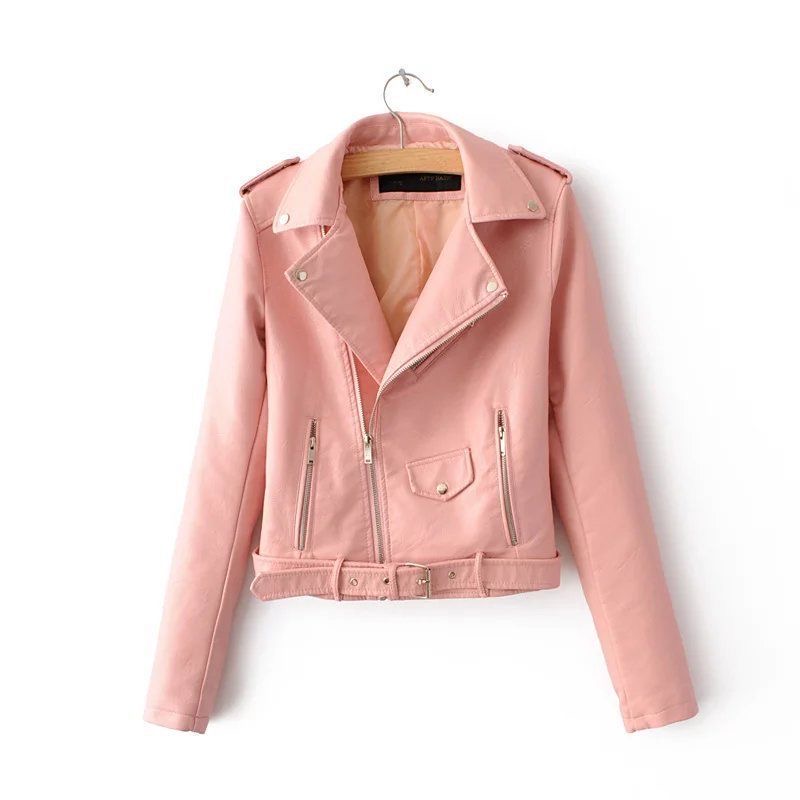 Designer womens leather Jackets coats Woman Short Coats Autumn Style Slim For Lady Sheepskin Jacket Soft Designer Coat luxury designer woman jackets