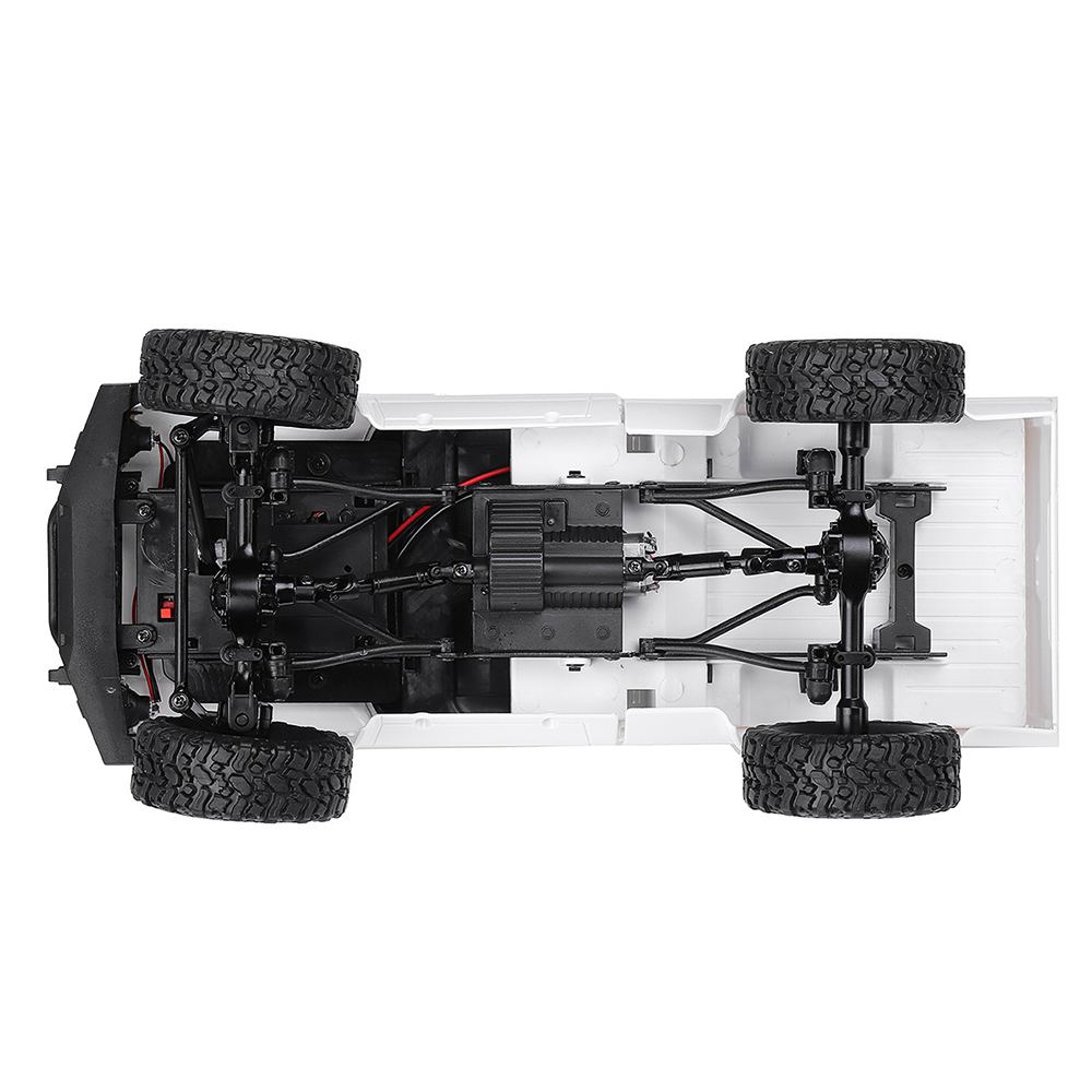 Büyük Boyut 1/16 2.4G 4WD DIY Paletli Kamyon RC Araba Kiti Off-Road Drift Tırmanma Aracı Oyuncakları Hediyeler Tam Orantılı Kontrol Rtr Araba