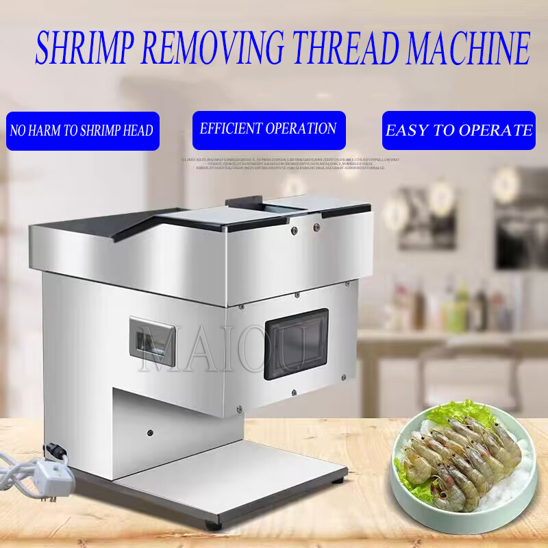 Automatic High Production Shrimp Back Peeling Machine Save Human Effort