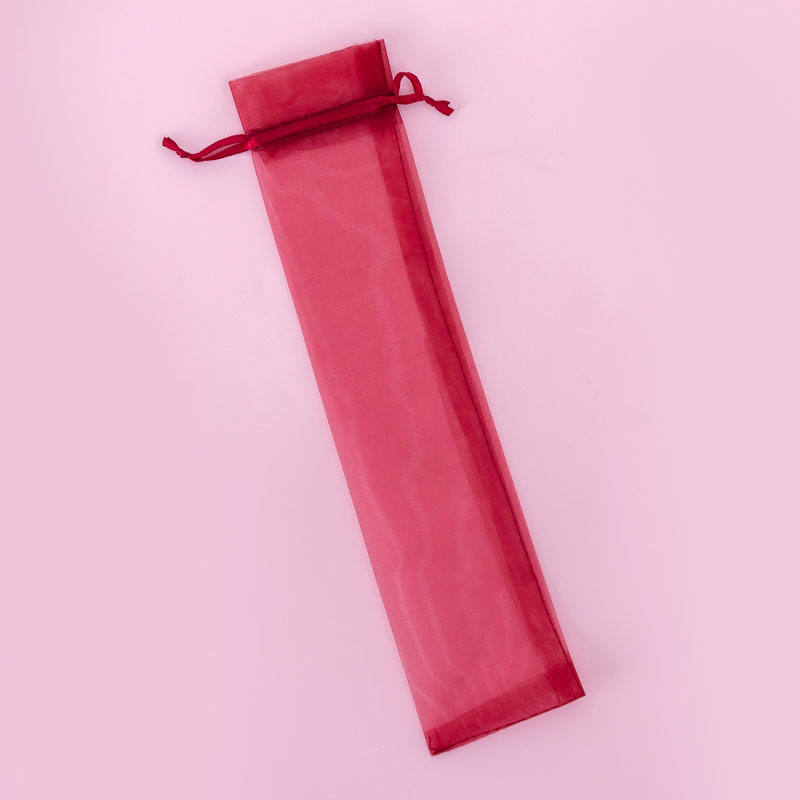 Bolsa con cordón Envoltura de regalo Organza Plegable Abanico de mano Bolsa Fiesta Bolsas de regalo de boda