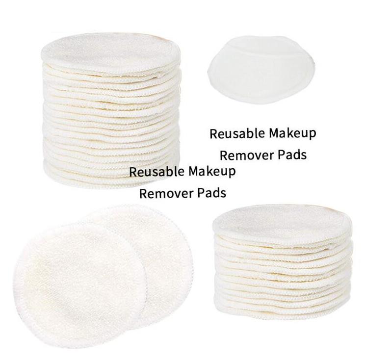 Tampone struccante in fibra di bambù Velluto Bamboo Trucco Cotone Morbido Resistente allo sporco Lavabile Riutilizzabile Scrubber Strumento la pulizia della bellezza SN4399