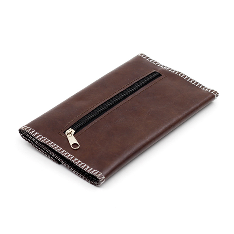 Smoking Pipes Leather hand roll bag, hand cigarette bag, cut tobacco bag, cigarette holder, cut tobacco moisturizing bag