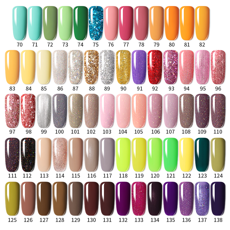 Verniz de gel 7ml para unhas semi permanente embeber fora gel UV LED vernizes Base Top Matte Coat DIY Nail Art Gel polonês