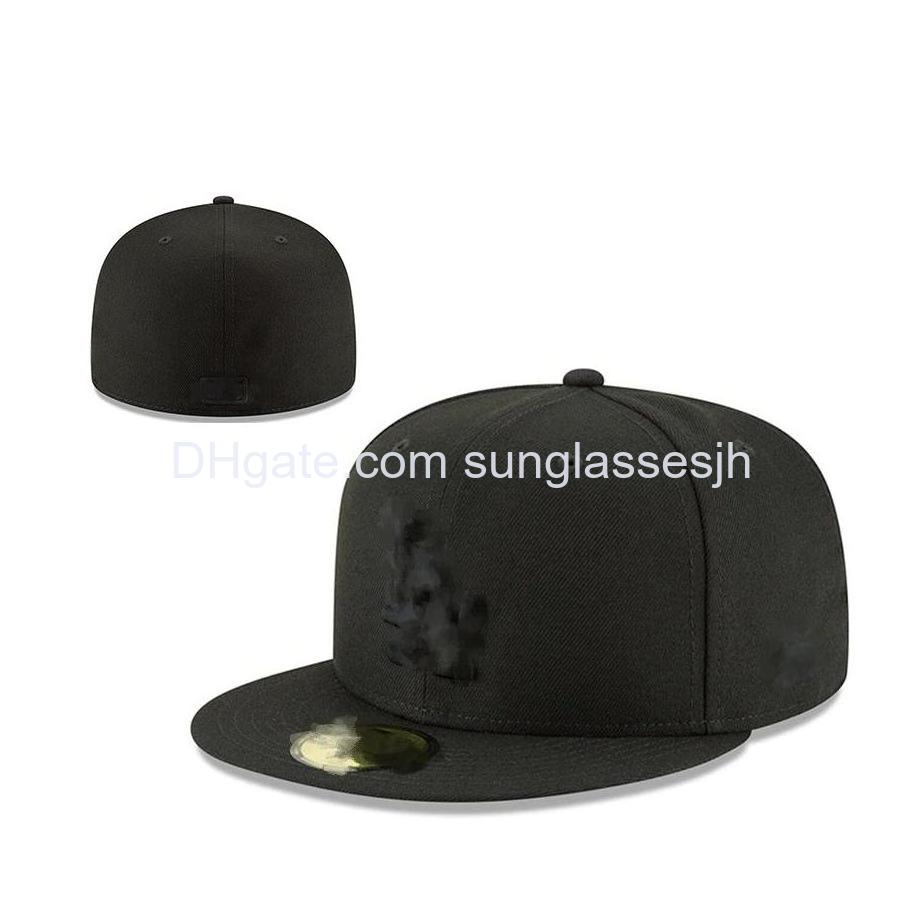 Ball Caps Designer Montaż czapki snapbacki regulowane hafty piłkarskie BADKBALL WSZYSTKIE litery drużynowe solidne sporty na świeżym powietrzu