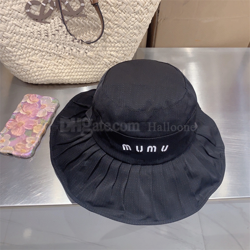 Hot Summer Fashion Leisure Designer Bucket Hat Beach Summer Casquette Advanced Sense Full Of Simple Men's and Women's Fisherman's Shading