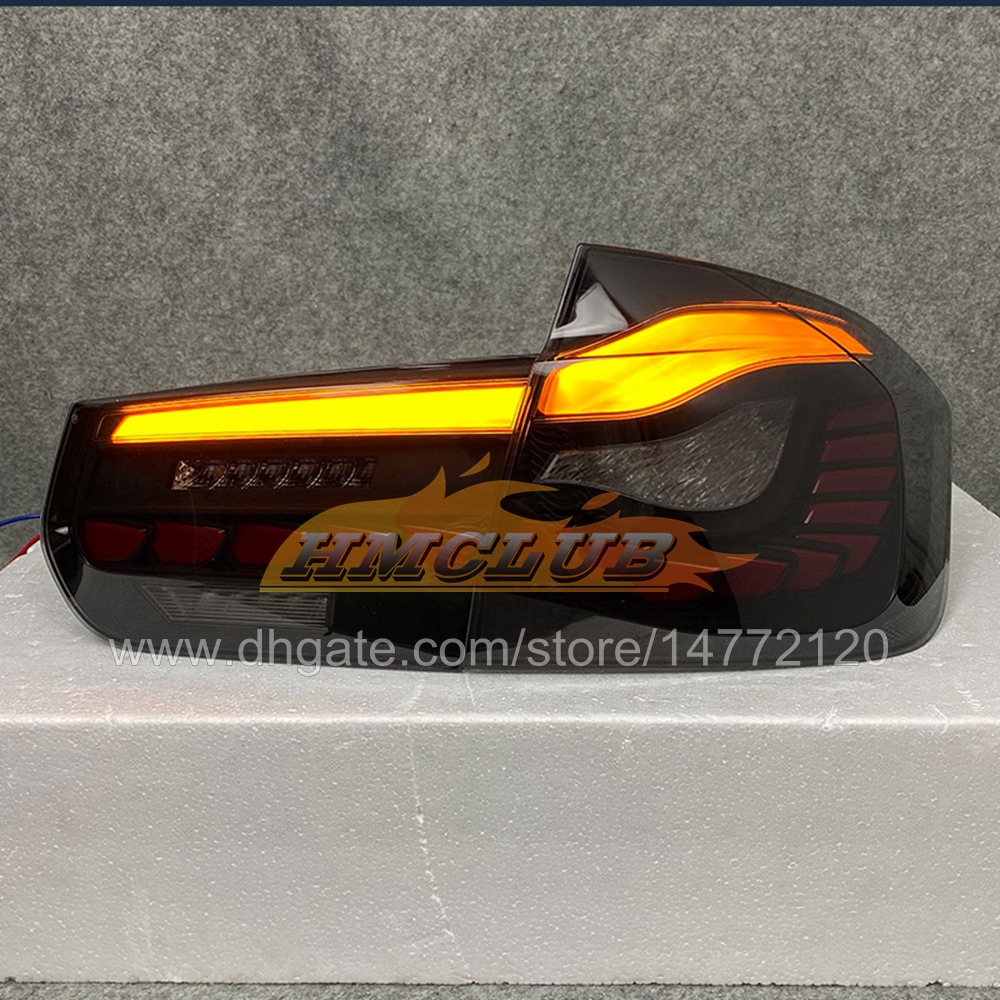 Stylizacja samochodowa dla F30 Tail Lights 2013-2019 F35 LAMPA LAMPA LED M4 Projektowanie LED ogonowe światło 320i 325i 2013 2014 2015 2016 2017 2017 2018 2019 lata LED DRL Sygnał Auto Akcesoria auto