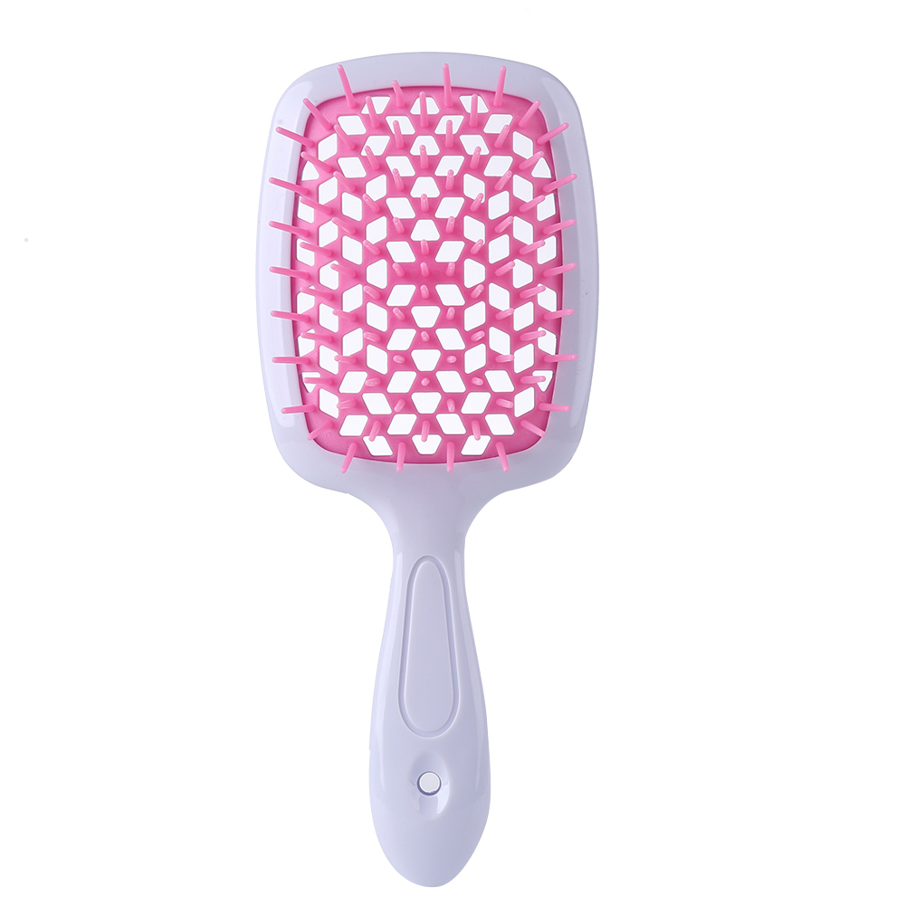 Wide Teeth Air Cushion Combs Women Scalp Massage Hair Brush Curly Hair Hollowing Out Janeke Comb Hairdressing Tool