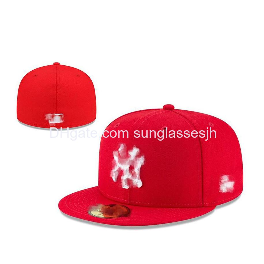 Casquettes de baseball Chapeaux ajustés Snapbacks Chapeau de football réglable Toute l'équipe Sports de plein air plats Broderie Coton Fermé Bonnets de pêcheur Kwi